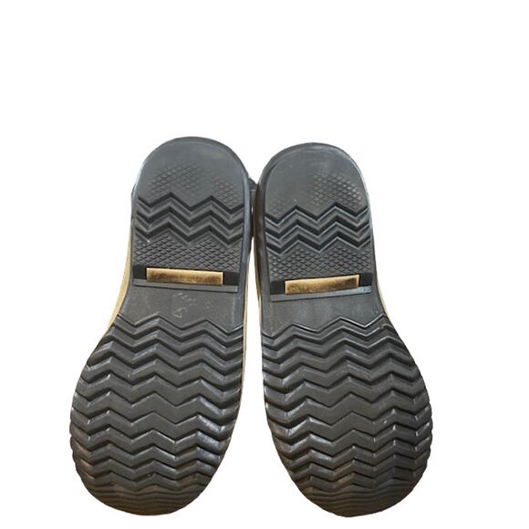 Sorel Pac Tan Graphic Lace Up Fur Trim Winter Snow Boots Women Sz 8 - Picture 6 of 15